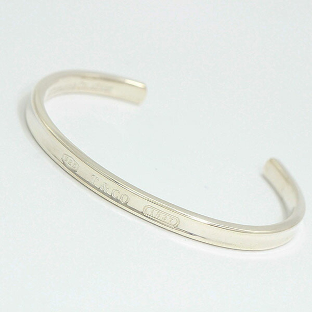 Tiffany 1837 Bangle Bracelet Silver
